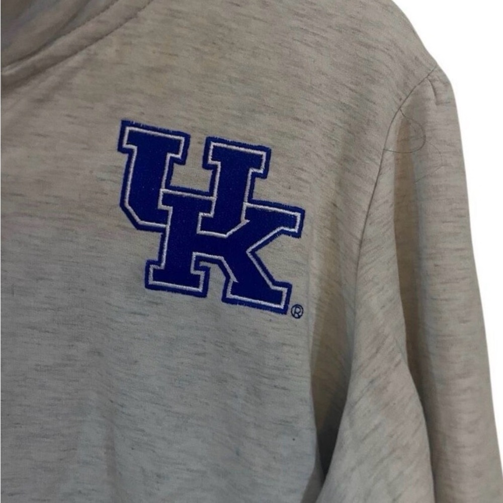 Liv Casual Ladies XL University of Kentucky 3 button long sleeve gray athletic s - Picture 5 of 5